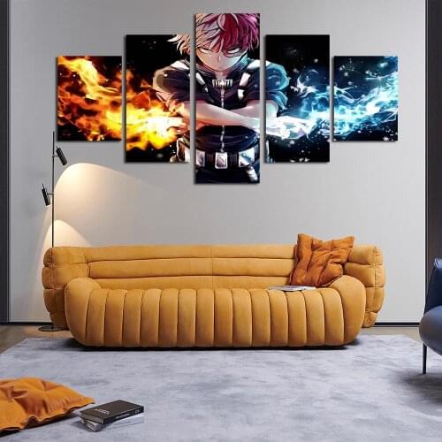 Japanese Anime My Hero Academia Picture Home Decor Nordic Canvas Painting Wall Art Posters and Print No Frame