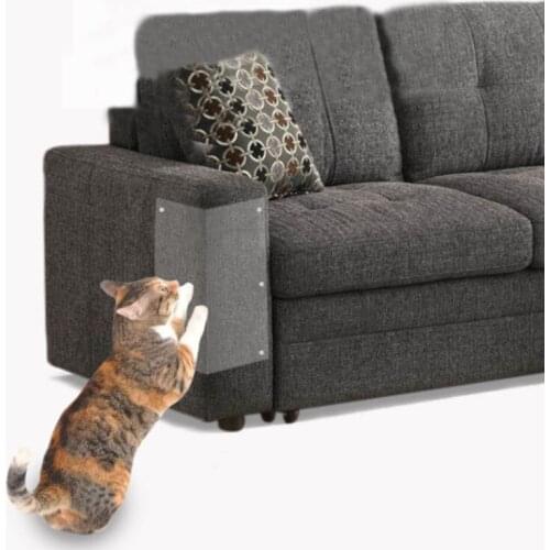 2Pcs/Set Cat Scratch Guards Flexible Kitten Cat Tree Sofa Furnitures Cats Scratching Post Protect Pads Pet Furniture