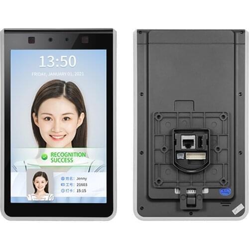 2021 Hot Selling 8'' Touch Screen Face Recognition Access Control Terminal