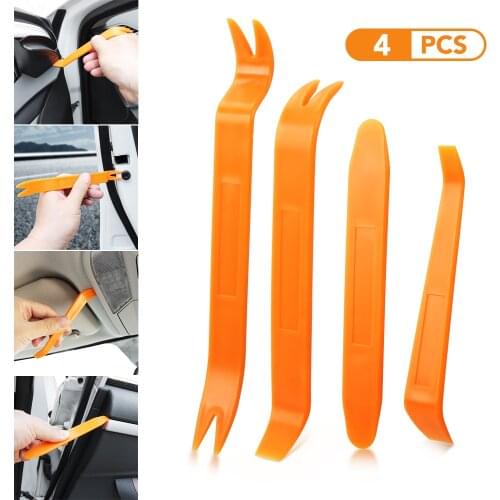 4 Kit Pry Removal Car Trim Tool Panel for Toyota Prius Levin Crown Avensis Previa FJ Cruiser Venza Sienna Alphard Tundra