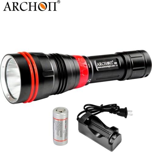 ARCHON DY01 WY07 CREE XP-L LED 1000 LMS 100M Underwater Photography Flashlight