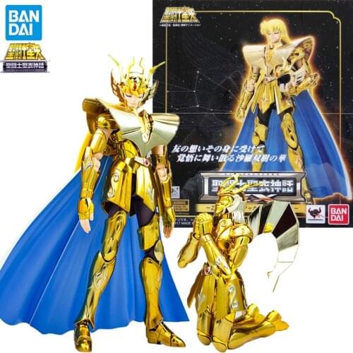 BANDAI Saint Seiya Saint Cloth Myth EX 2.0 Virgo Shaka PVC Anime Action Figure Collection Model Boy Toy For Kids Birthday Gifts