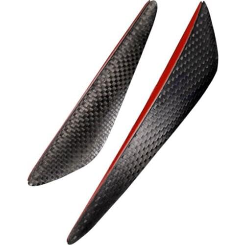 Air knife for Bmw E90 Specialized Real Carbon Fiber TPIC front bumper lip Exterior Decals Stikers