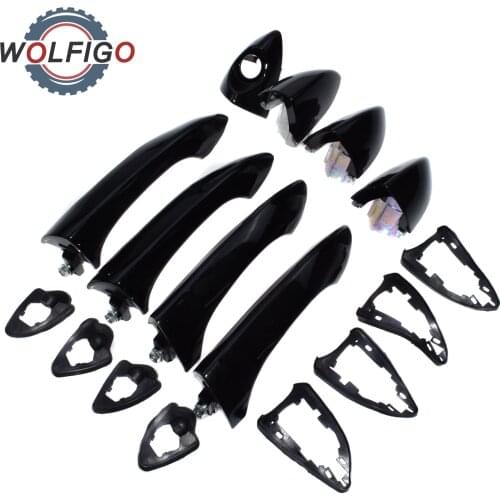 WOLFIGO Outside Door Handle for BMW E53 X5 3.0i 4.4i 4.6is 4.8is 2000 2001 2002 2003 2004 2005 2006 51218257737 51218257738