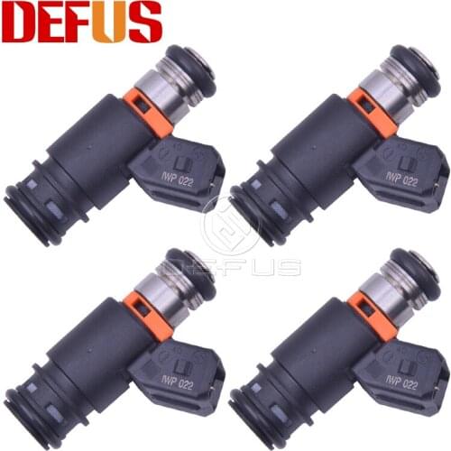 DEFUS 4X IWP022 Fuel Injector Nozzle For V W Golf Je-tta EuroVan 99-02 2.8L Engine Injection IWP-022 021906031D NEW Arrival Bico