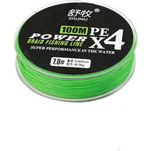 100m PE Fishing Line Tear Resistant Bass Carp Fish Wire Tools For Fishing Freshwater Saltwater Accessories