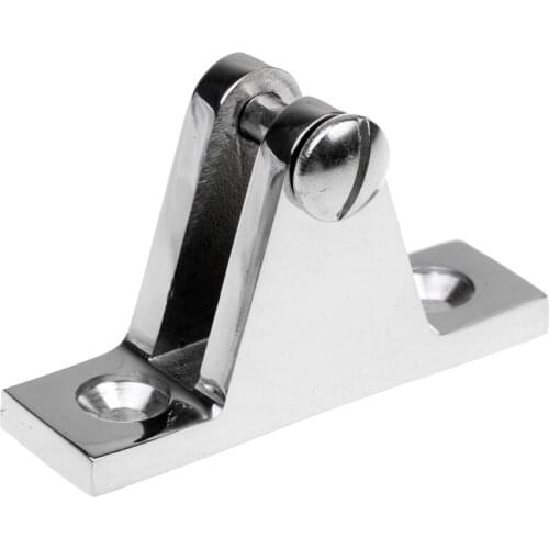 Marine Boat Bimini Top Deck Hinge 90 Degree - Kayak Fitting/Hardware - 316 Stainless Steel - 2.32 x 0.67 inch