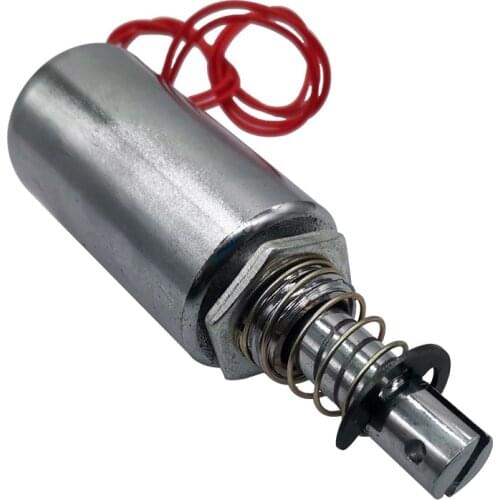 MQ8-Z12 DC 12V Electric Magnetic Pull Type Linear Motion Tubular Solenoid Electromagnet 1Kg Initial suction