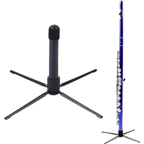 Wind Instrument Tripod Portable Foldable Instrument Tripod Holder Stand For Oboe Flute Clarinet Sax Wind Instrument Bracket