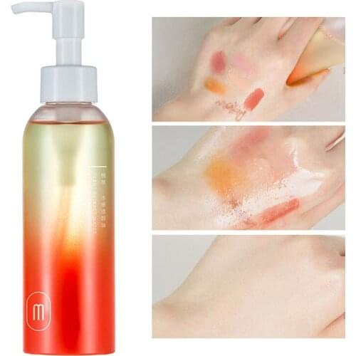 Plant Cleansing Oil Face Makeup Remover Vitamin E Grape Seed Oils Gentle Clean Blackhead Dirt Moisturizing Refreshing 120ML P