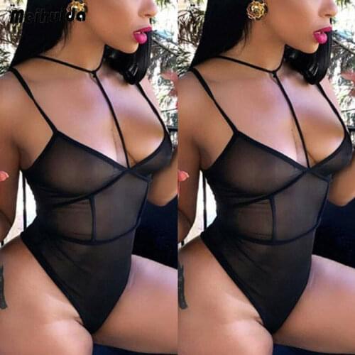 HIRIGIN Sexy Lace Lingere Bra Set Transparent underwear Sleepwear Nightwear Babydoll Night Sexy Bodysuits