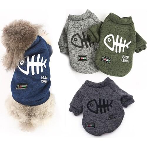 Warm Cat Coats Jacket Costumes Pet Clothing Winter Small Medium Pet Dog Clothes Hoodies For Chihuahua Cat Kitten Outfits Apparel
