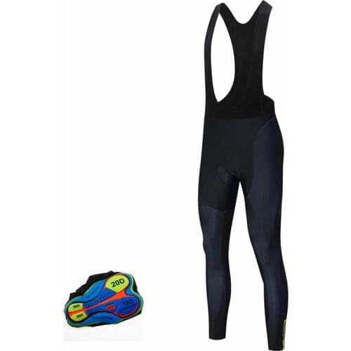 Cycling Bibs Pants Trousers 20D Gel Padded Road Bike Pants Breathable Mesh Mens Mountain Cycling LongWear Tights Riding Men Bib