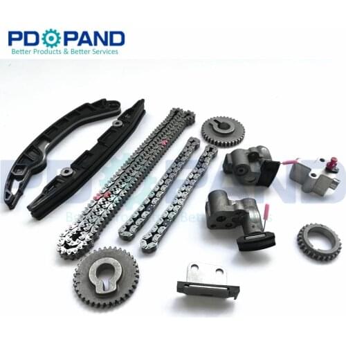 VQ23 VQ23DE Engine Timing Chain Distribution Kit for Nissan TEANA J31 V6 TK1038 2.3L
