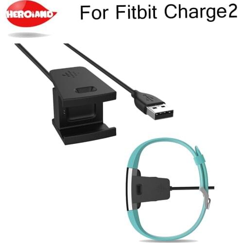 For Fitbit Charge 2 Replacement USB Charging Charger Cable Cord For Fitbit Charge 2 Bracelet Wristband Dock Adapter with