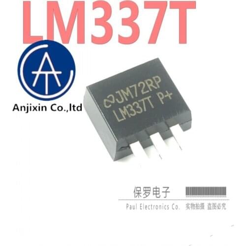 10pcs 100% orginal and new three-terminal regulator tube LM337T LM337 adjustable TO-220 in stock