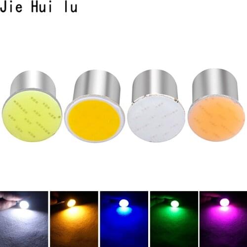 10x Car P21W 1156 Ba15s 1157 Bay15d LED COB Turn Signal Bulb Super Bright Auto Reverse Parking Brake Light 12V Wedge Side Lamp