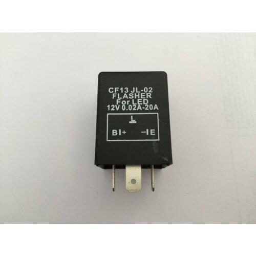 10PCS CF13 JL-02 3-Pin 12V 0.02A-20A Cheapest Electronic LED Turn Signals Relay Fix Flasher Blinker