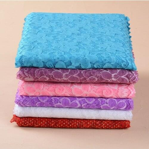 10yards/Lot 18cm Stretchy Floral Lace Trimming DIY Crafts Supplies Dress Shorts Underwear Lingerie Decoration Lace Tape Ribbon