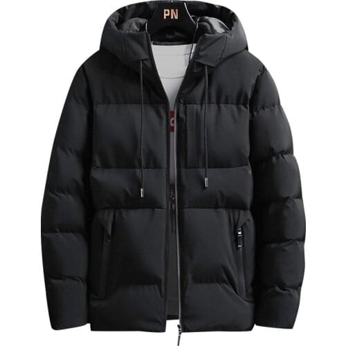 2020 Winter Jacket Mens Winter Cotton-padded Jacket Breathable Thick and Warm Mens Casual Coat