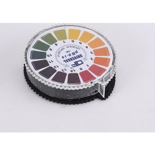 5m 0-14 PH Test Paper Alkaline Acid Indicator Meter Roll For Water Urine Saliva Soil Litmus Accurate Testing Measuring Pool