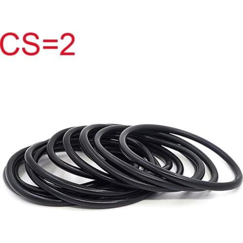 50PC/lot Rubber Ring NBR Sealing O Ring OD5/5.5/6/6.5/7/8/8.5/9/10/10.5/11/11.5/12/13*2mm Nitrile O-Ring Seal Gasket Oil Washer