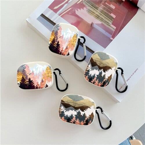Mountain Tree Earphone Case For AirPods 2 1 3 Bluetooth Wireless Charging Box Cover Accessories for Air Pods Airpod Pro funda