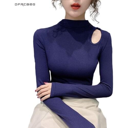 Женские футболки с длинным рукавом DFRCAEG China At AliExpress