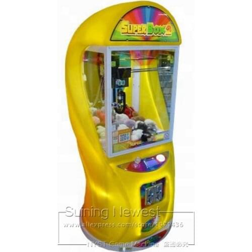 Super Box Mini Cranes Claw Machine Catch Soft Stuffed Toys Coin Operated Arcade Game Machine