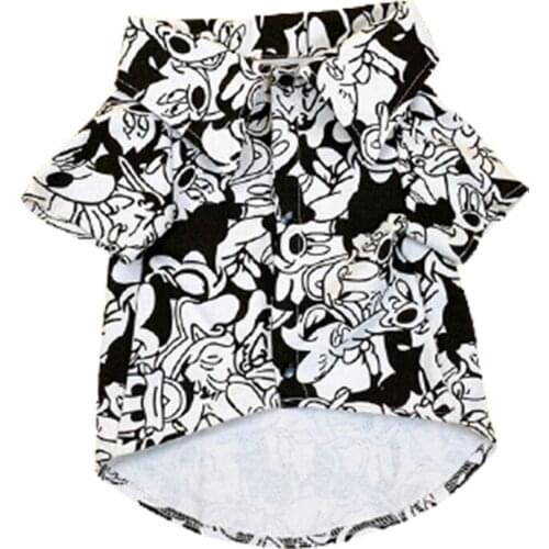 Disney Mickey Mouse Pet Dog Costume Cute Pet Coat Cotton Soft Pullover Dog Shirt Jacket Sweatshirt Sweater Pets Clothing Outfit