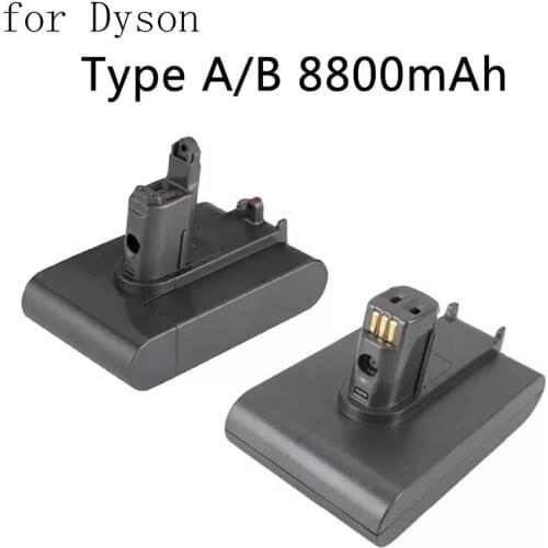 22.2V 12800mAh ( Only Fit Type B ) Li-ion Vacuum Battery for Dyson DC35, DC45 DC31, DC34, DC44, DC31 Animal, DC35 Animal &12.8Ah