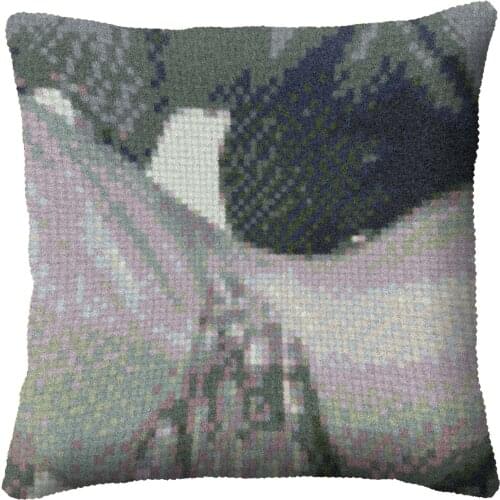 Love DIY Latch Hook Rug Kit 3D Segment Embroidery Pillow Wool Cross Stitch Carpet Set Crafts