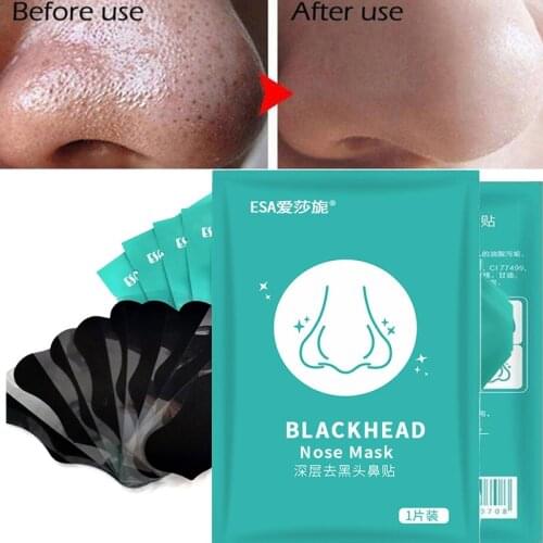 Blackhead Remove Nose Mask Blackheads Hydrating Shrink Pores Cleaning Blackhead Mask Sticker Face Care Clear Black Head Tool