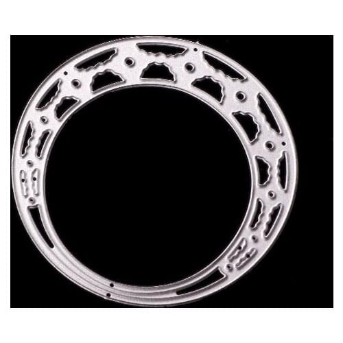 Metal Cutting Die Of Deer Ring Scrapbooking Mold Paper DIY Card Postcard Handmade Craft Stencil Album Handcraft Embossing Moulds