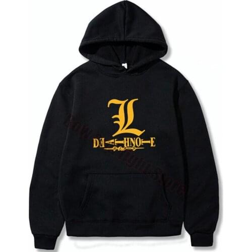 2020 New Autumn Winter Men Hoody Sweatshirts Hip Hop Fashion Death Note Hoodies Harajuku Hombre Casual Hoodies Sweatshirts