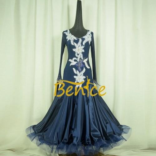 2019New Ballroom Dance Competition Dress Women Waltz Dress Standard Modern Dance Performance Costumes