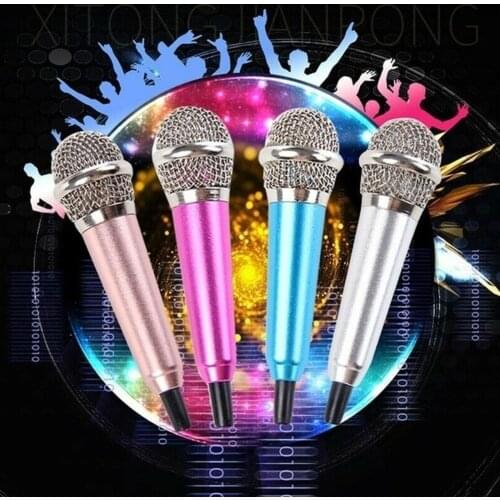 Handheld Mic Portable Mini 3.5mm Stereo Mic Audio Microphone For The Mobile Phone Accessories