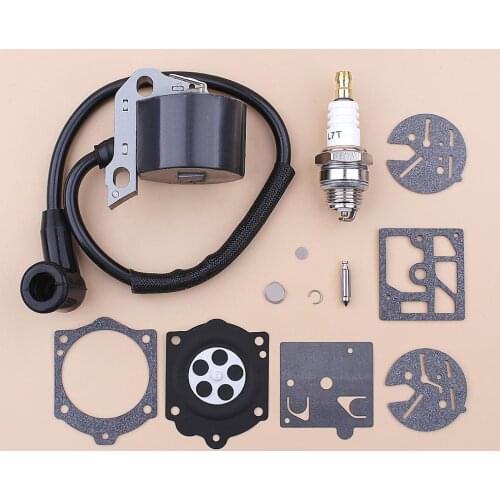 Ignition Coil Spark Plug For Stihl 015 015AV 015L Chainsaw Carburetor Repair Kit 1114 404 3200