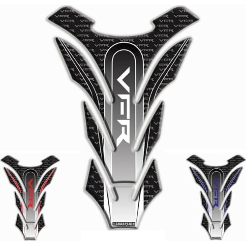 For HONDA VFR vfr Logo 3D Motorcycle Reflective Tank Decal Emblem Tank Pad Cap Protection Pad Decoration Stickers High Quality