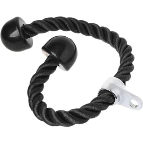 Gym Fitness Equipment Tricep Rope Biceps Strength Training Bodybuilding Exercise