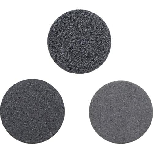 Uxcell 60 Pcs 1-Inch Hook and Loop Sanding Disc Wet/Dry Silicon Carbide 150/240/400 Grit Assorted for Polishing Furniture
