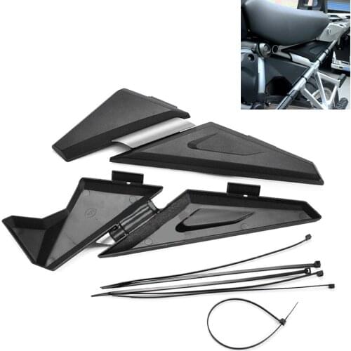 Motorcycle Black Side Panel Protection Upper Frame Cover For R1200GS Water Cooled models 2013 2014 2015 2016/Adventure 14 15 16