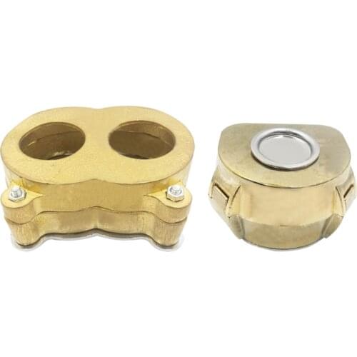 1PC Dental Press Machine Denture Flask Dental Aluminum Tooth Boiled Box Denture Lab New Denture copper Flask