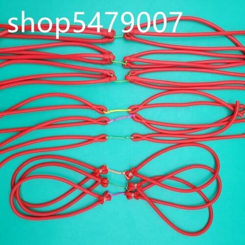 5/10pcs Hunting Slingshot Rubber Band Catapult Withpowerful Elastic Round Rubber Band For Outdoor Sport Shooting Accessories