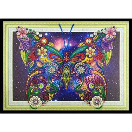 5D DIY Diamond Painting Butterfly Special Diamond Cross Stitch Crystal Diamond Mosaic