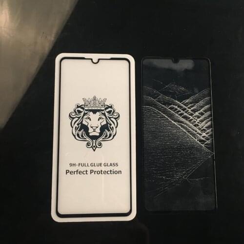 CAMDEMS 50SETS full glue Tempered glass screen protector for XIAOMI 9T 7s NOTE 7PRO REDMI K20 A3 9SE 9X Y3 A3 hot full coverage