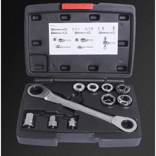 Mintiml™ Ratchet Socket Wrench 15 in 1 Adjustable Socket Wrench Set