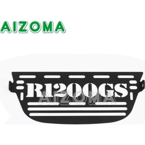 Motorcycle Aluminium Oil Cooler Guard Black 1pcs For BMW R1200GS ADV 2006-2012 Oil Cooler Cover Protector