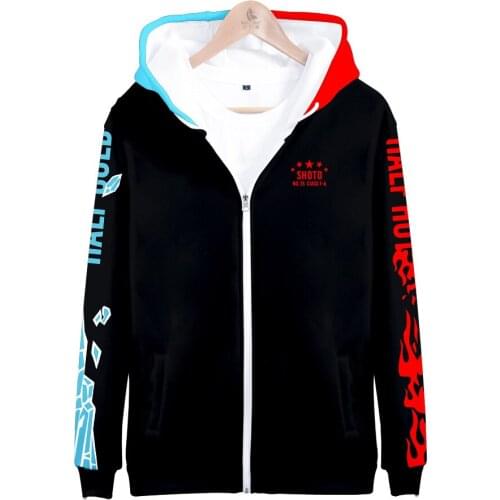 2020 new My Hero Academia Hoodie Men Women Boko no Hero Academia Cosplay Costume Zipper Sweatshirt School Jackets