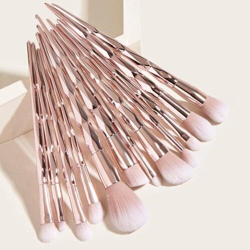 12pcs Eye Makeup Brush Set Artificial Fiber Eye Shadow Foundation Powder Eyelash Make Up Brush Cosmetic Beauty Tool Kit